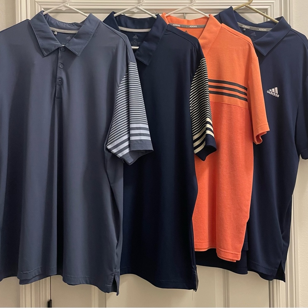 Adidas Bundle of Golf Polo (4 for $25)